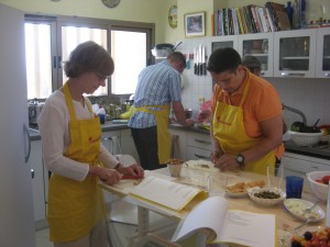 cooking in israel, cooking vacations